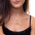 Colar Strass Coruja CO1455 - Lieka Bijoux