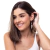 Imagem do Brinco Olho de Gato Folha BC3864