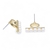 Brinco com mini Pérolas Semijoia Akasaki BC3981 - Lieka Bijoux