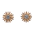 Brinco Strass Sol BC4093