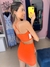 Saia luxo Lara - laranja - comprar online