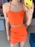 Saia luxo Lara - laranja na internet