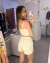 Conjunto short Laíse - azul claro - comprar online