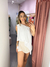 Cropped um ombro com amarração - loja online