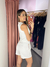 Conjunto colete Julie alfaiataria - branco - LALA STORE