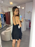 Vestido curto flor - preto na internet