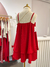 Vestido curto camadas v