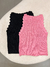 Semi cropped tricot modal zigzag - LALA STORE