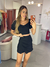 Conjunto short saia Bruna - preto - comprar online
