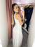 Vestido longo um ombro vazado - branco - comprar online
