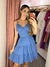 Vestido curto Pamela liso - LALA STORE