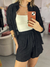 Imagem do Conjunto algodão camisa - preto