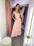 Vestido longo listras - coral - comprar online