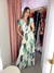 Vestido decote v tule - todas as cores