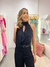 Pantalona marrant Vivian - preto - comprar online