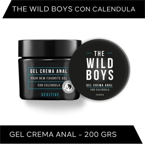 Crema anal con calendula the wild boys 200gr