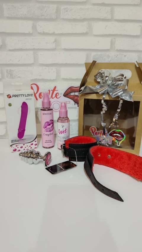 Kit completo con vibro y anal