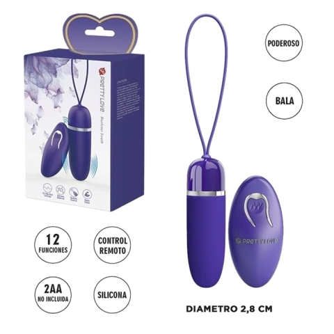 BALA VIBRADORA FINA CON 10 FUNCIONES Y CONTROL REMOTO (DARLENE) - comprar online