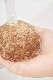 Esponja Facial con Fina Arcilla Amarilla Francesa Natural -PIEL ATÓPICA- - comprar online