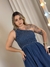 VESTIDO LONGO JEANS OMBRO SÓ BUSTO ELASTEX na internet