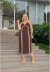 VESTIDO CANELADO COM DETALHE EM VIES 250218 na internet