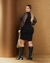 VESTIDO C/ DETALHE TULE - DRI MODAS