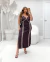VESTIDO CANELADO COM DETALHE EM VIES 250218 - DRI MODAS