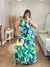 CONJUNTO SAIA LONGA ESTAMPADO VERDE - comprar online