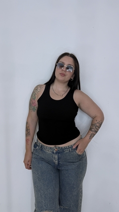 Musculosa Basica NEGRA - comprar online