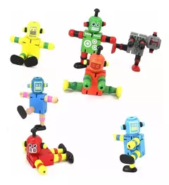 Robot didactico de madera en internet
