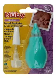 Aspirador Nasal y Jeringa para Oido - Nuby en internet