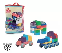 Bloques Soft de Phi Phi Toys 80piezas - comprar online