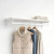 Perchero de Pared Blanco Con Estante