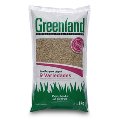 SEMILLA DE CESPED 9 VARIEDADES GREENLAND - comprar online