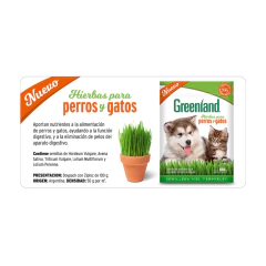 HIERBA PERROS GATOS GREENLAND - comprar online