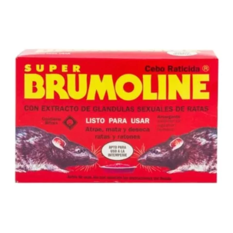 RATICIDA CEBO EN GRANOS SUPER BRUMOLINE