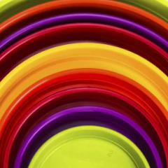 PLATO REDONDO TA PLASTIC