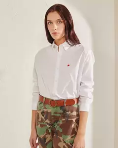 Camisa Aura Over Off White