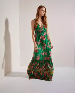 Vestido Delphina Greenery