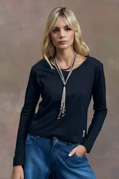 Remera ML Luciana Negro