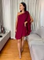 Vestido Curto Crepe Musseline Flor - Angélica Reyder Loja