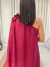 Vestido Curto Crepe Musseline Flor