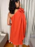 Vestido Curto Crepe Musseline Flor - loja online