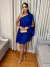 Imagem do Vestido Curto Crepe Musseline Flor