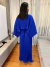 Vestido Plissado com Capa - comprar online