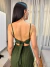 Vestido Plissado com Capa - comprar online