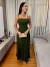 Vestido Plissado com Capa - loja online