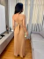 Vestido Plissado com Capa - comprar online