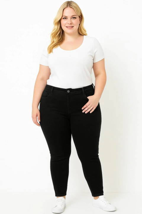 JEANS CHUPIN NEGRO - comprar online
