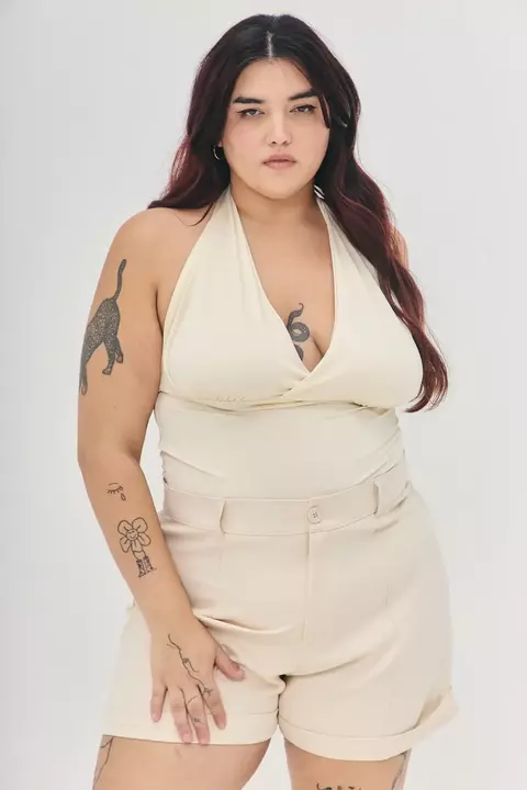 SHORT SASTRERO DOBLADILLO - comprar online